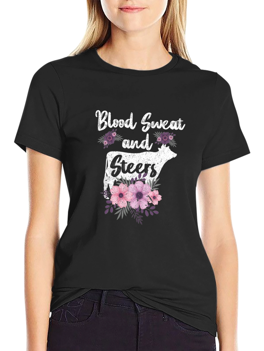 Blood Sweat Steers Graphic T-Shirt