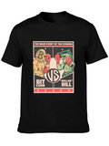 Bitcoin vs Dollar Bill T-Shirt - Crypto Boxing Match