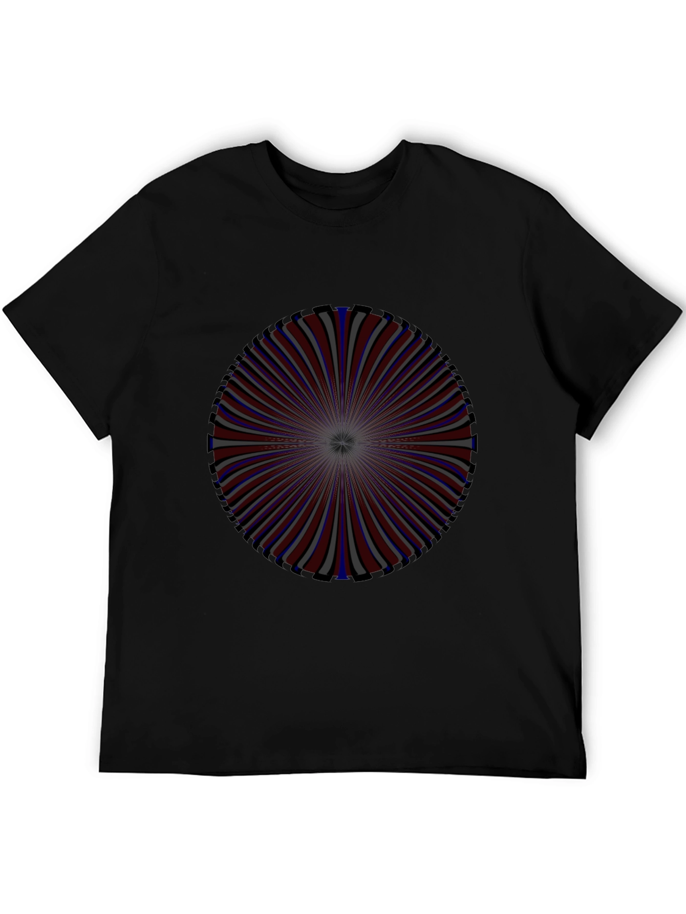Optical Illusion Graphic Tee - Unique Design