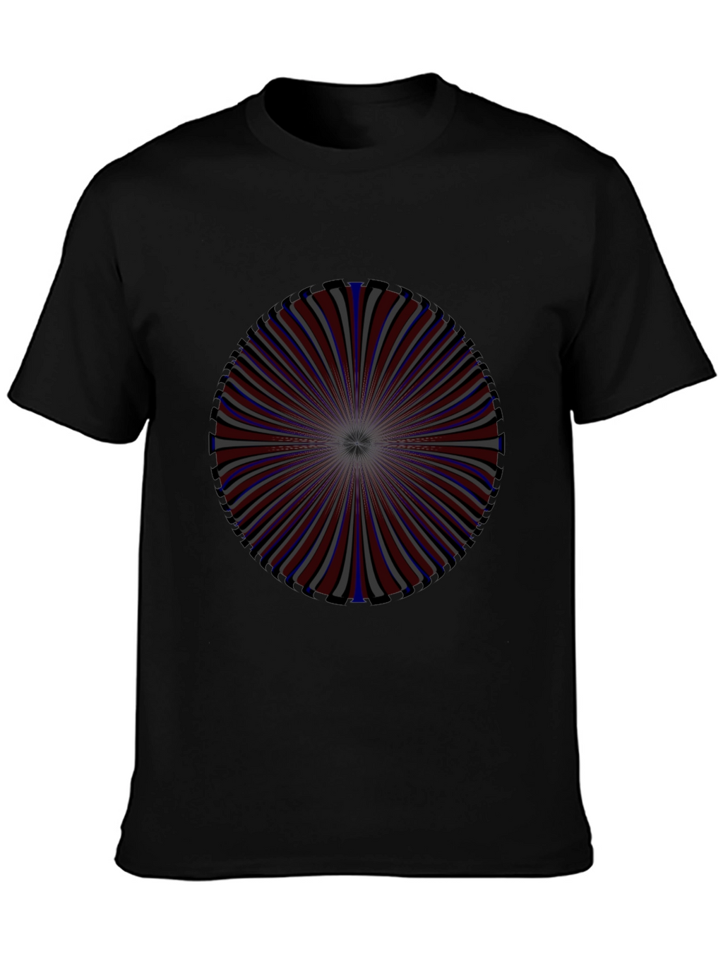 Optical Illusion Graphic Tee - Unique Design