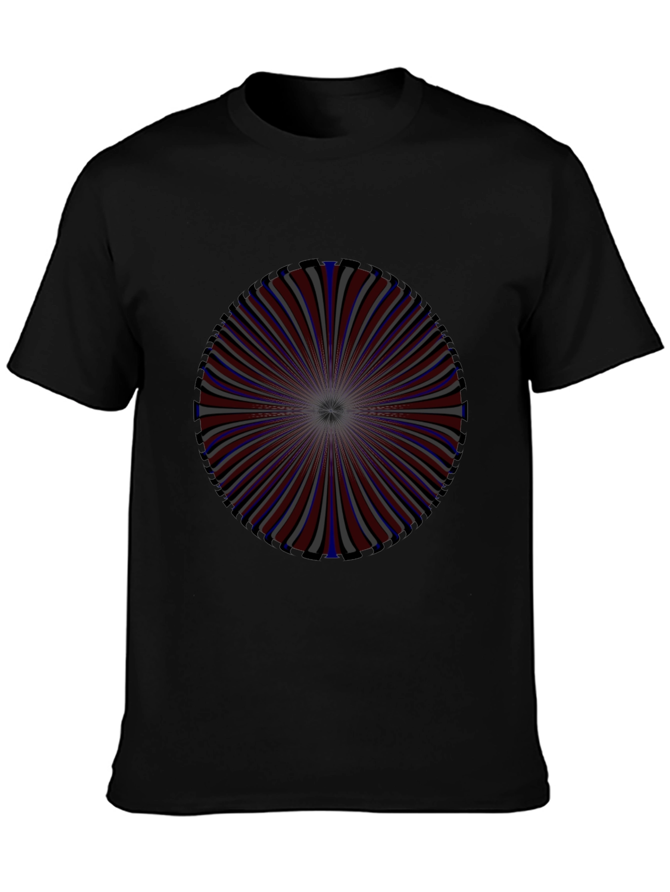 Optical Illusion Graphic Tee - Unique Design