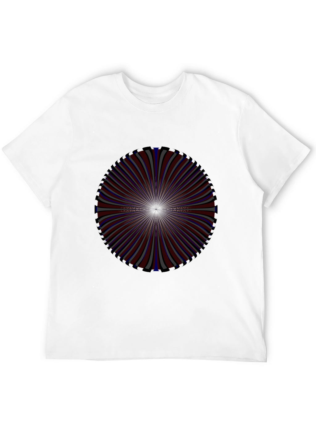 Optical Illusion Graphic Tee - Unique Design