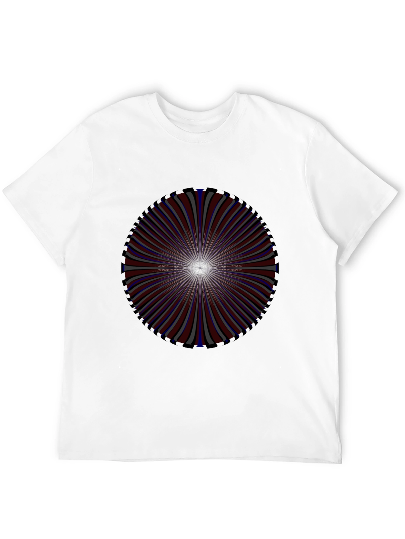 Optical Illusion Graphic Tee - Unique Design