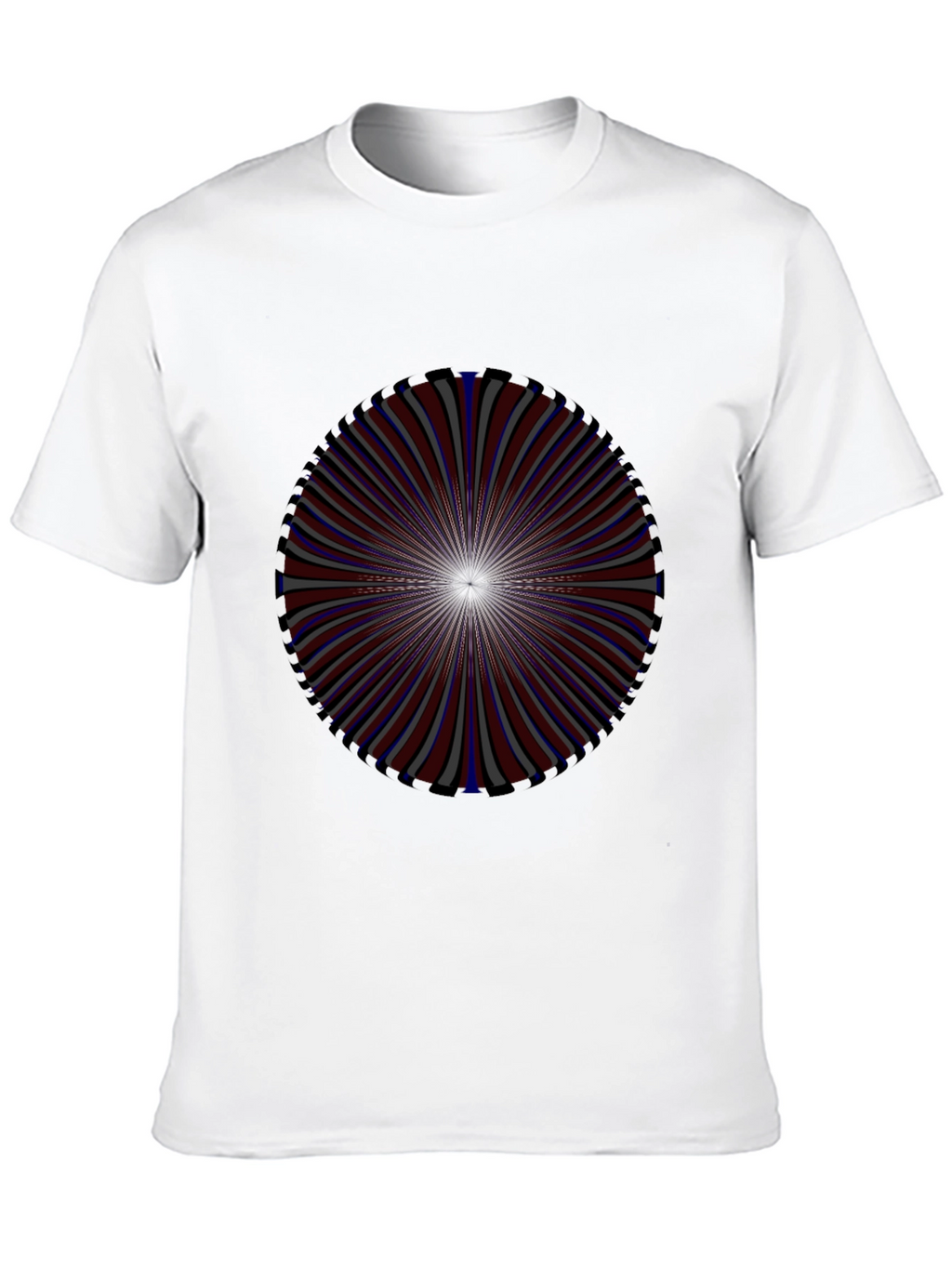 Optical Illusion Graphic Tee - Unique Design