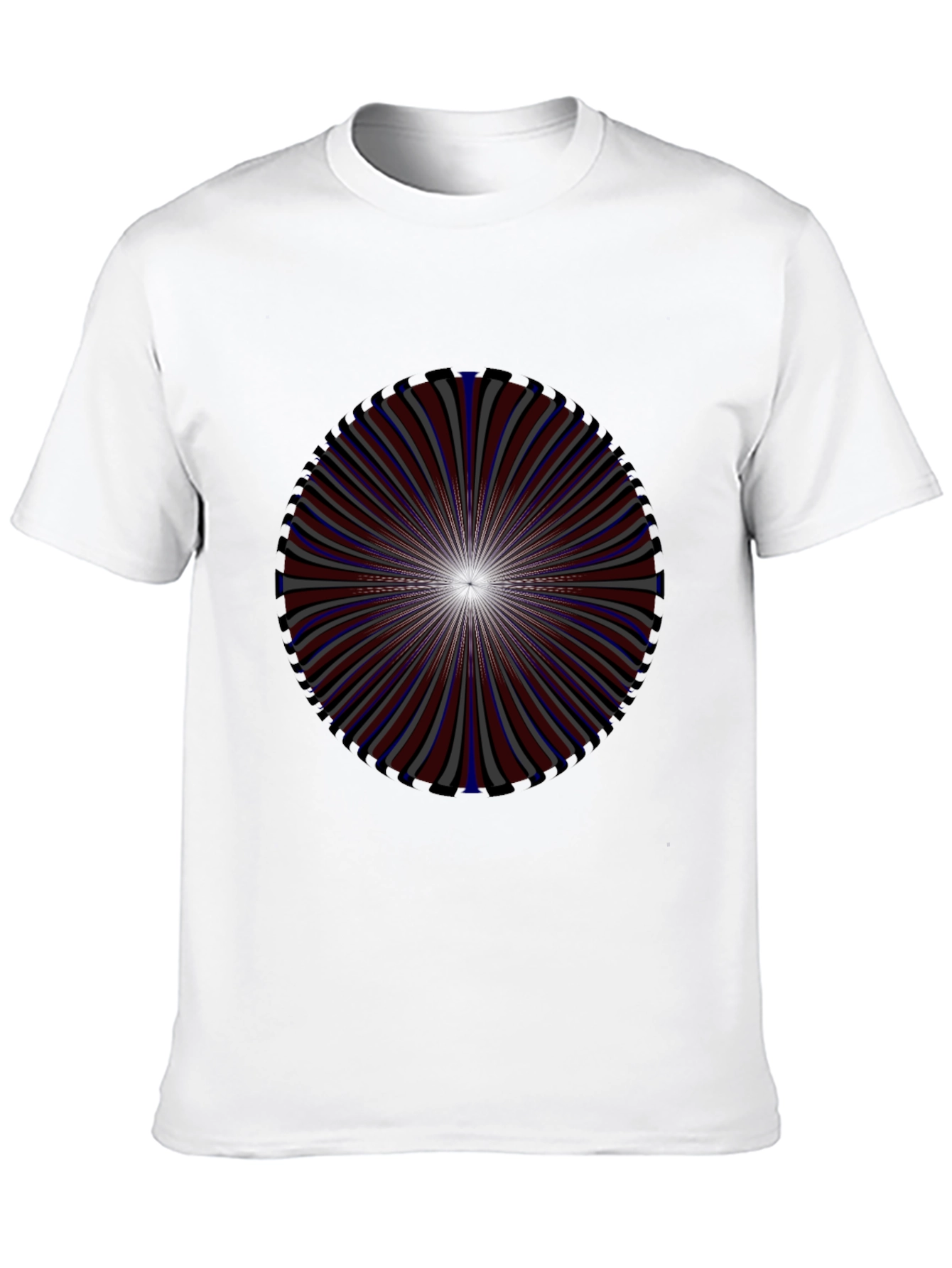Optical Illusion Graphic Tee - Unique Design