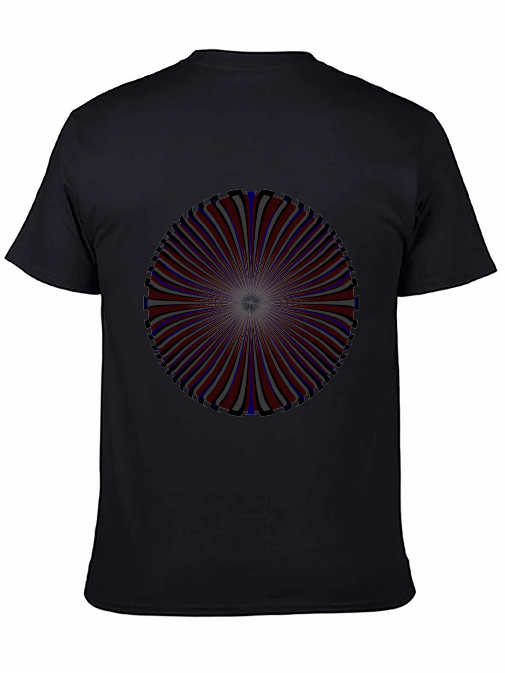 Optical Illusion Graphic Tee - Unique Design