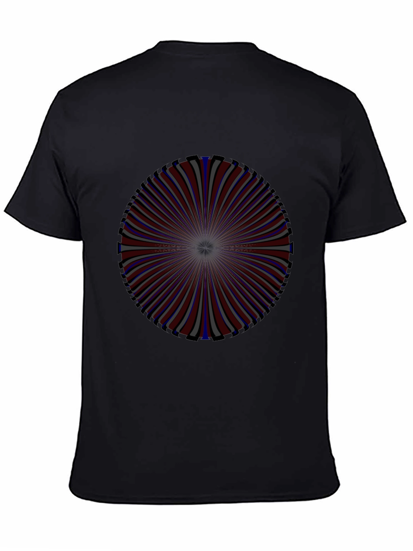Optical Illusion Graphic Tee - Unique Design