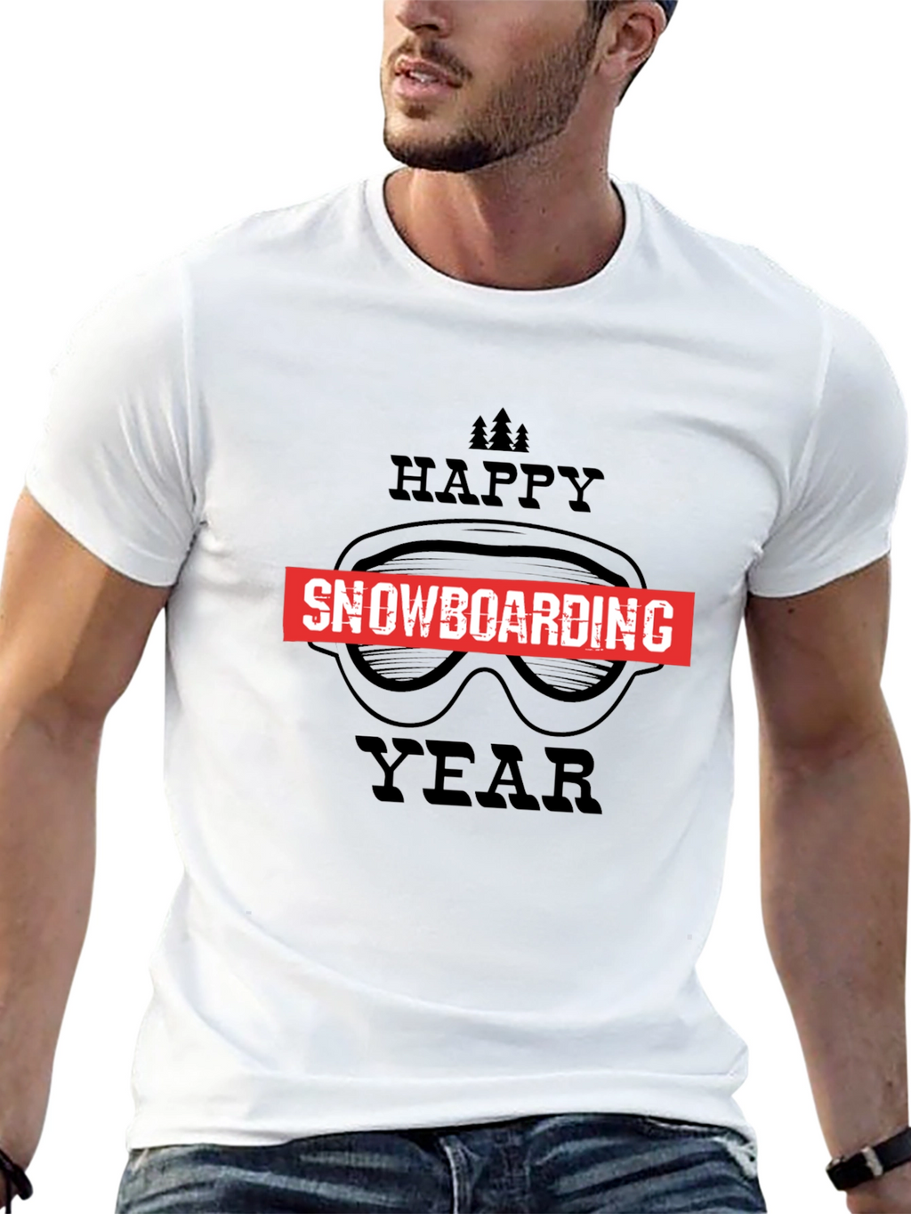 Happy Snowboarding Year T-Shirt