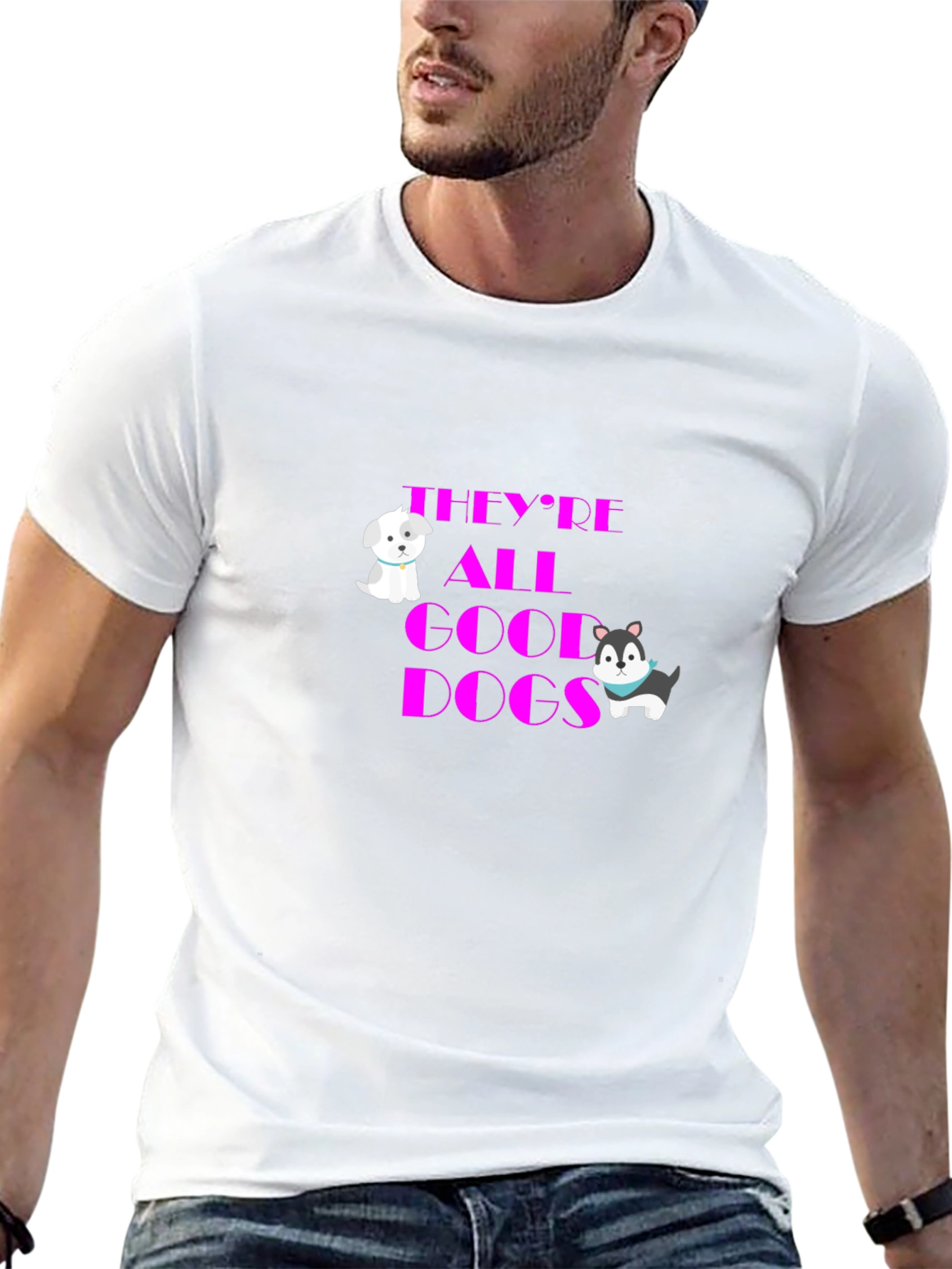 Theyre All Good Dogs Graphic T-Shirt