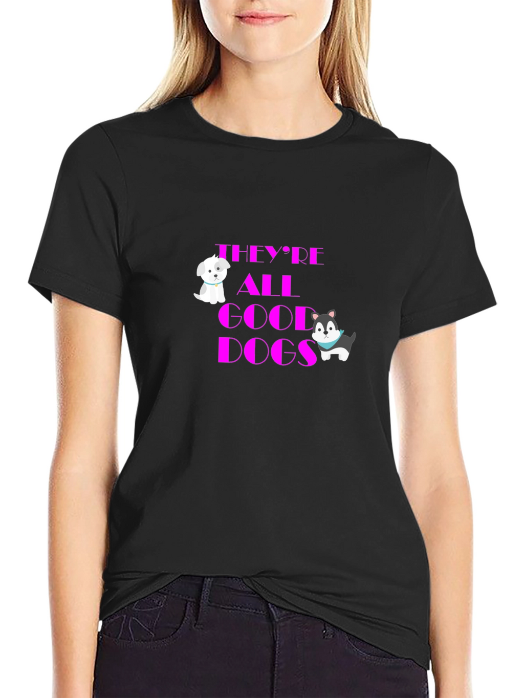 Theyre All Good Dogs Graphic T-Shirt