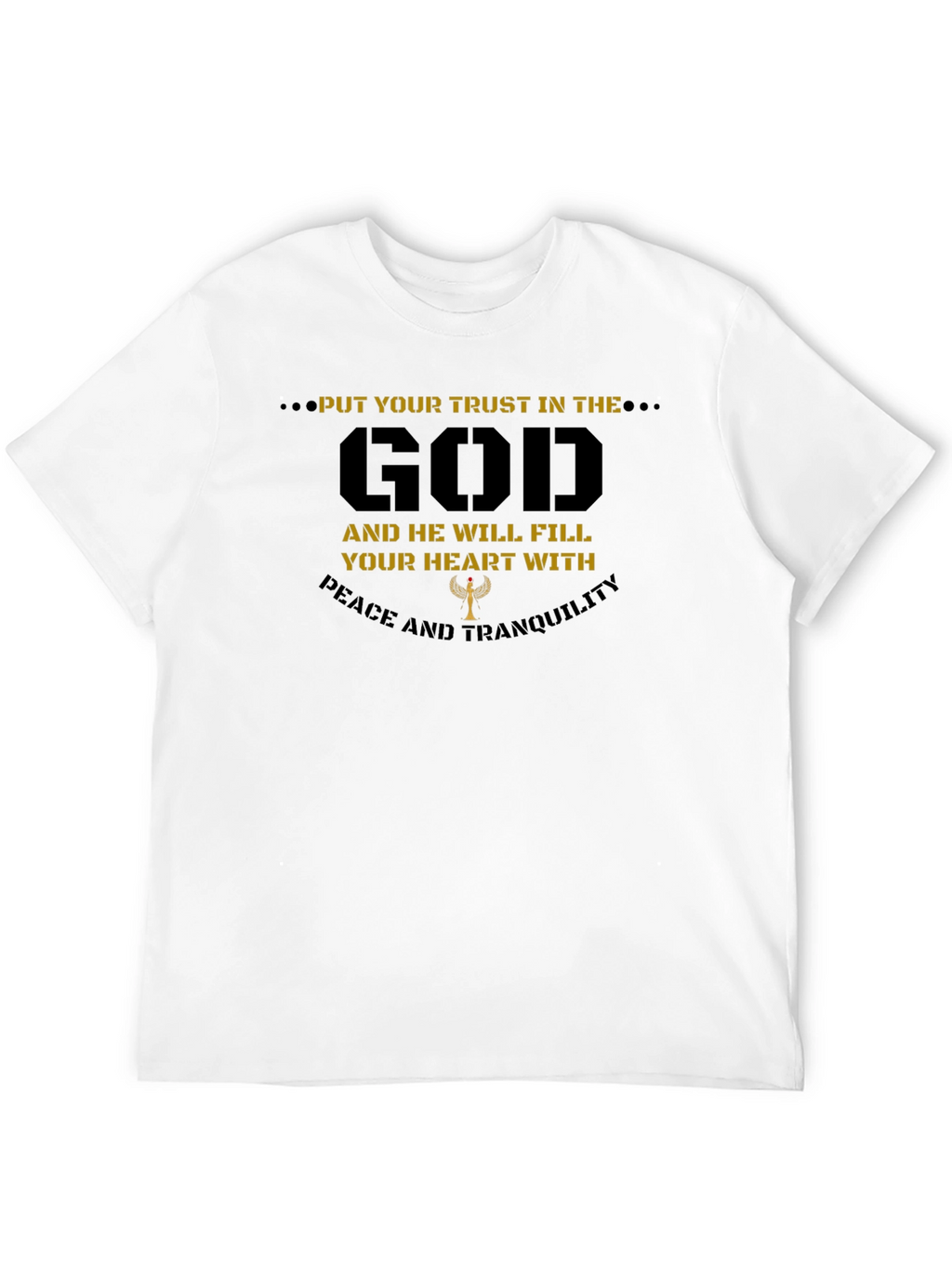 Trust in God Graphic T-Shirt - Religious Apparel