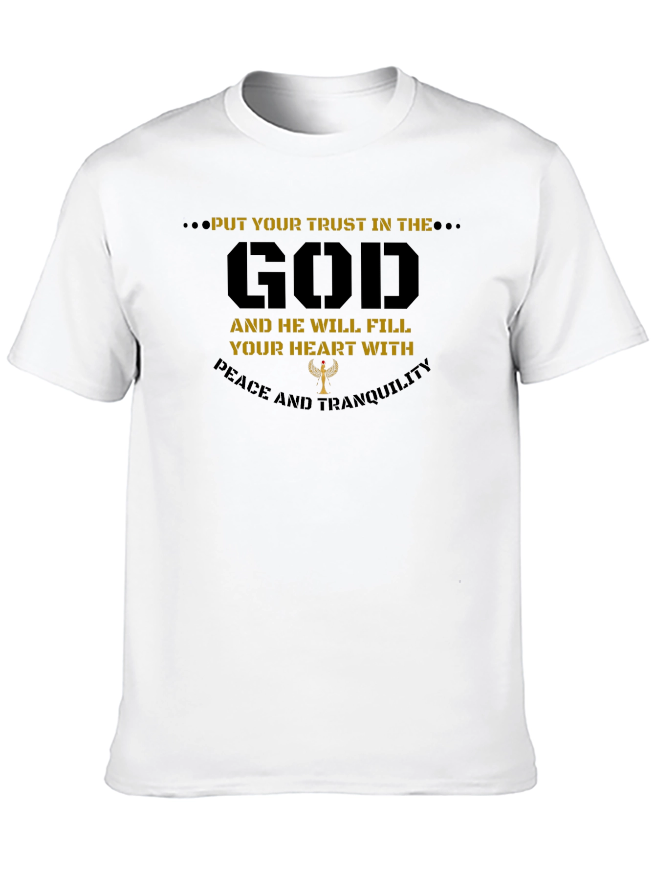 Trust in God Graphic T-Shirt - Religious Apparel