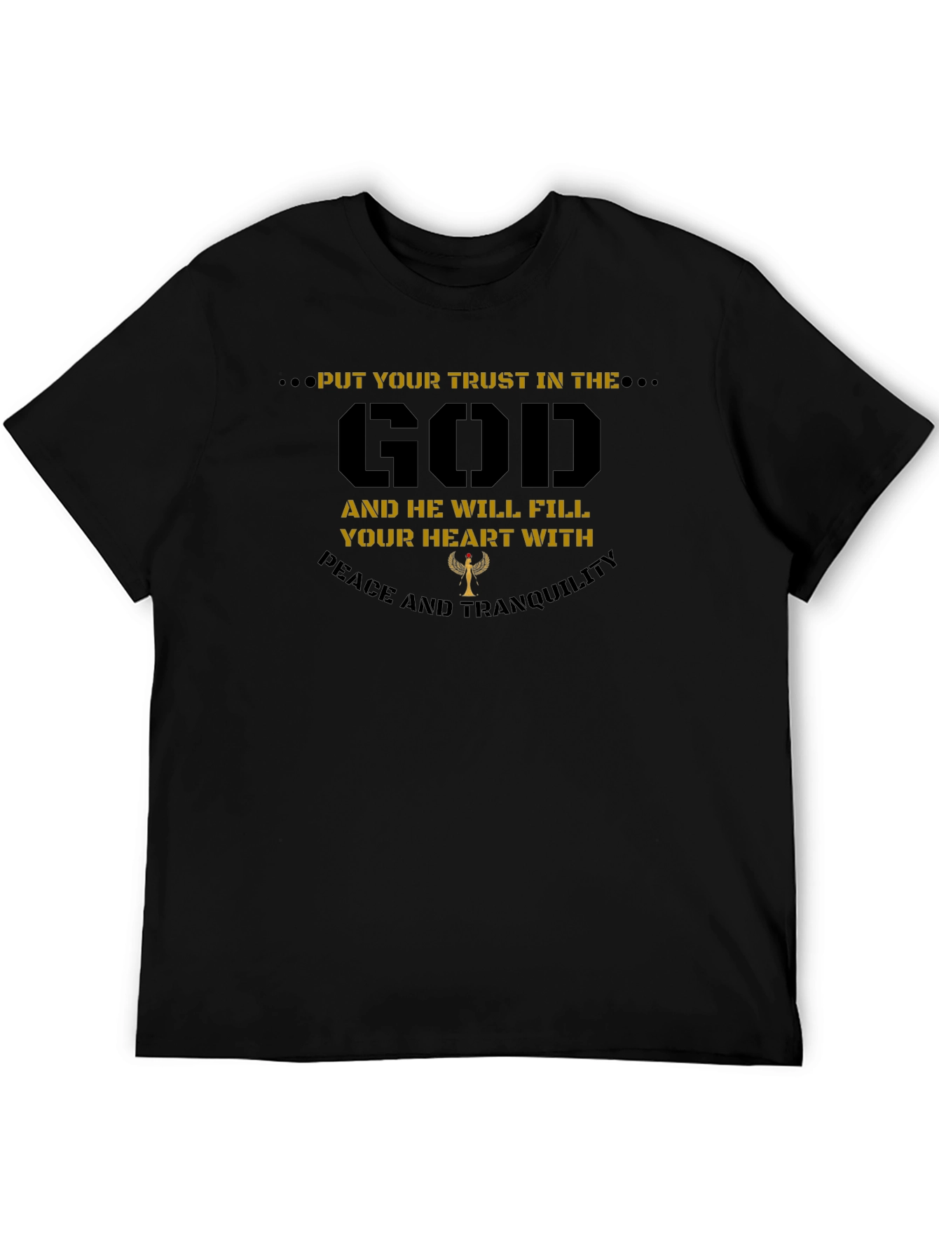 Trust in God Graphic T-Shirt - Religious Apparel
