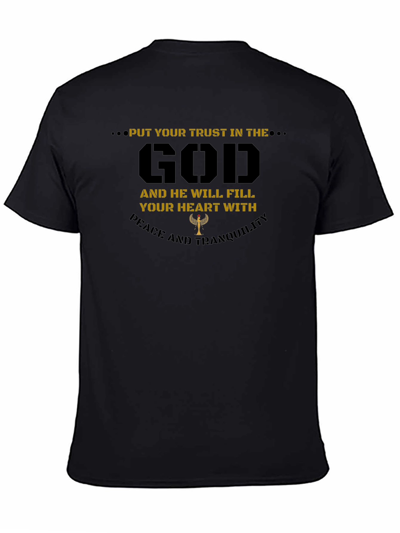 Trust in God Graphic T-Shirt - Religious Apparel