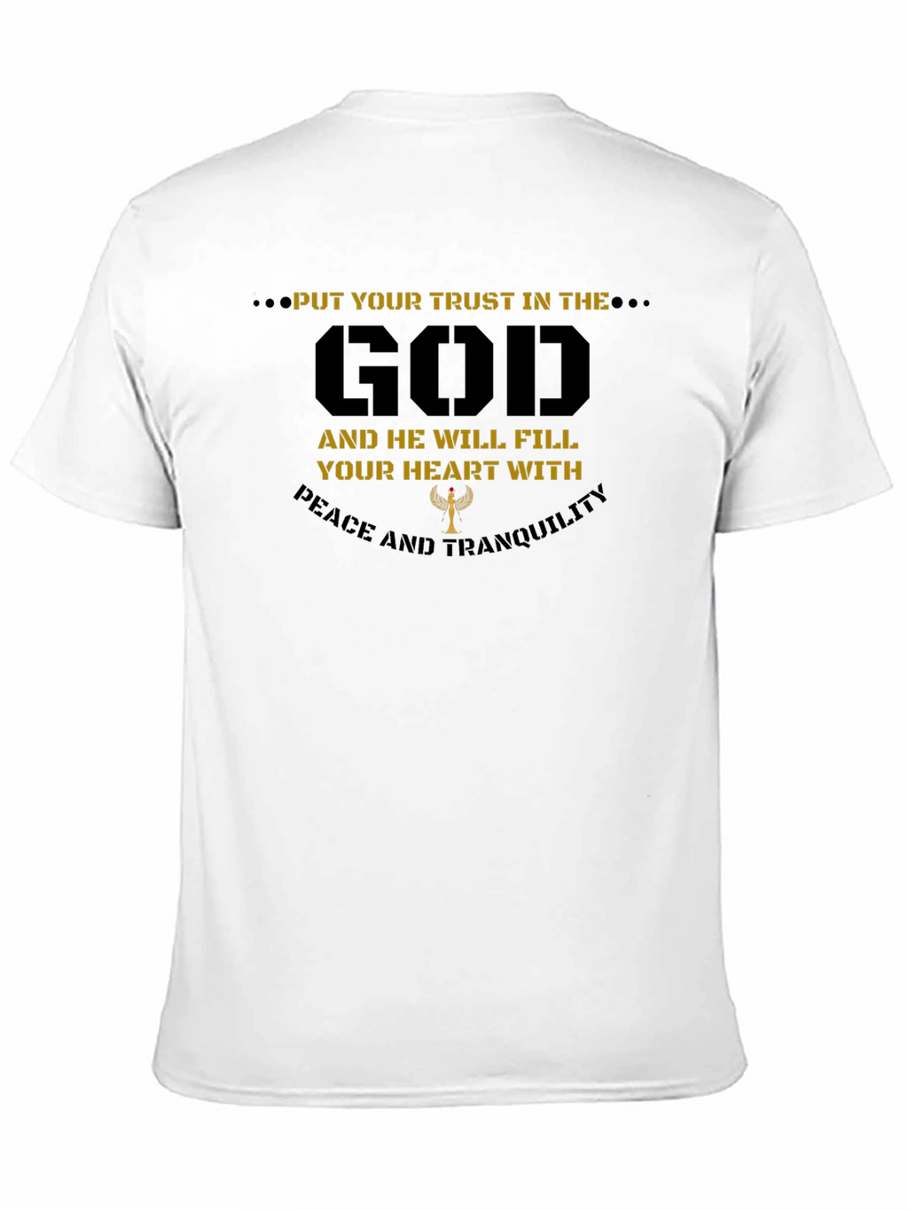 Trust in God Graphic T-Shirt - Religious Apparel