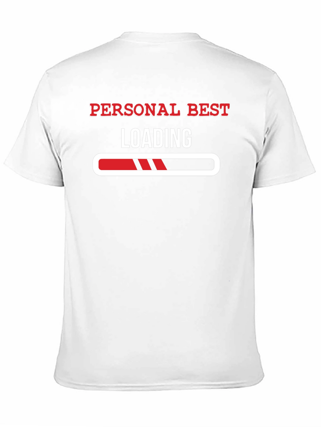 Personal Best Loading Black Graphic Tee