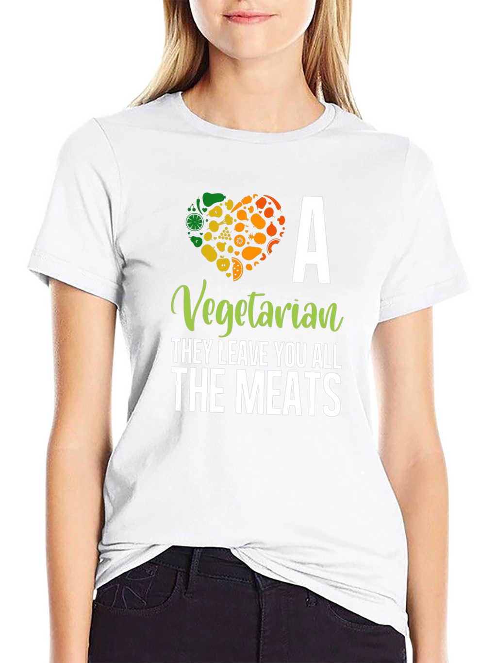 Vegetarian T-Shirt: They Leave You All The Meats!