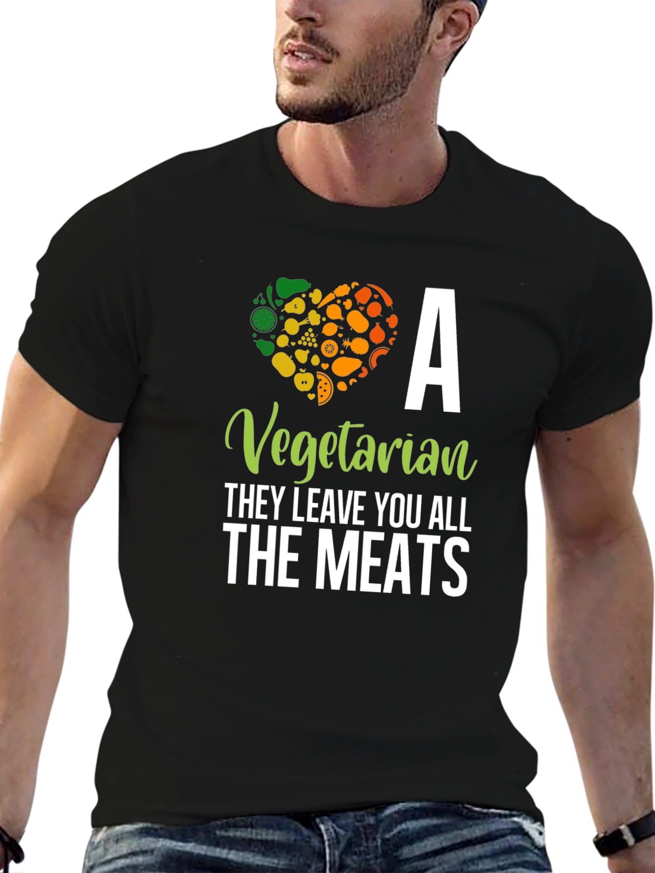 Vegetarian T-Shirt: They Leave You All The Meats!