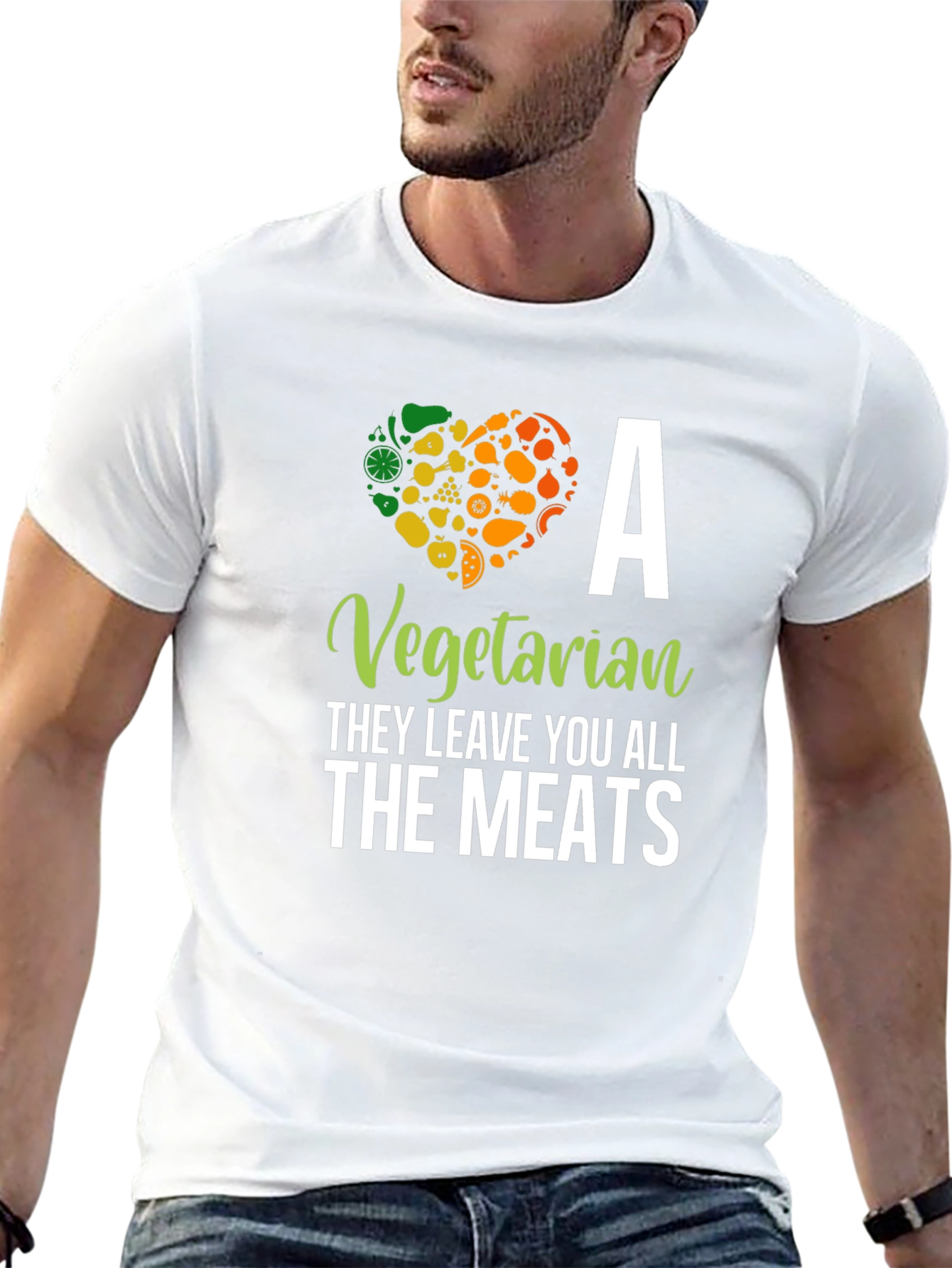 Vegetarian T-Shirt: They Leave You All The Meats!