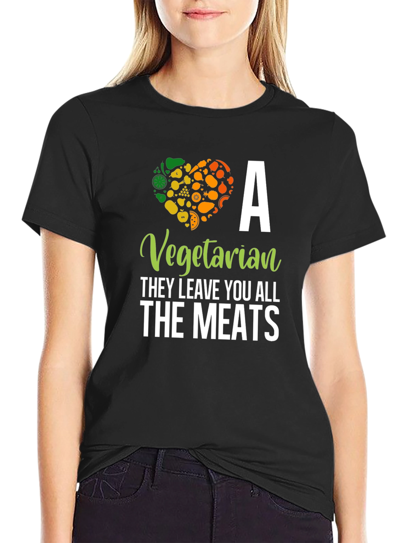 Vegetarian T-Shirt: They Leave You All The Meats!