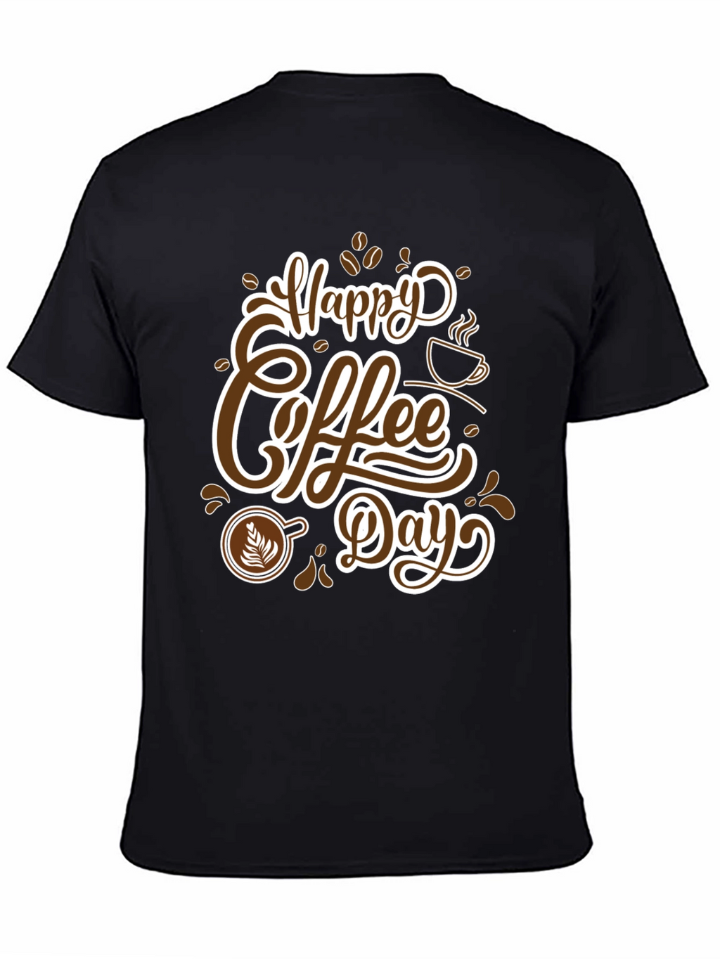 Happy Coffee Day T-Shirt - Stylish Graphic Tee