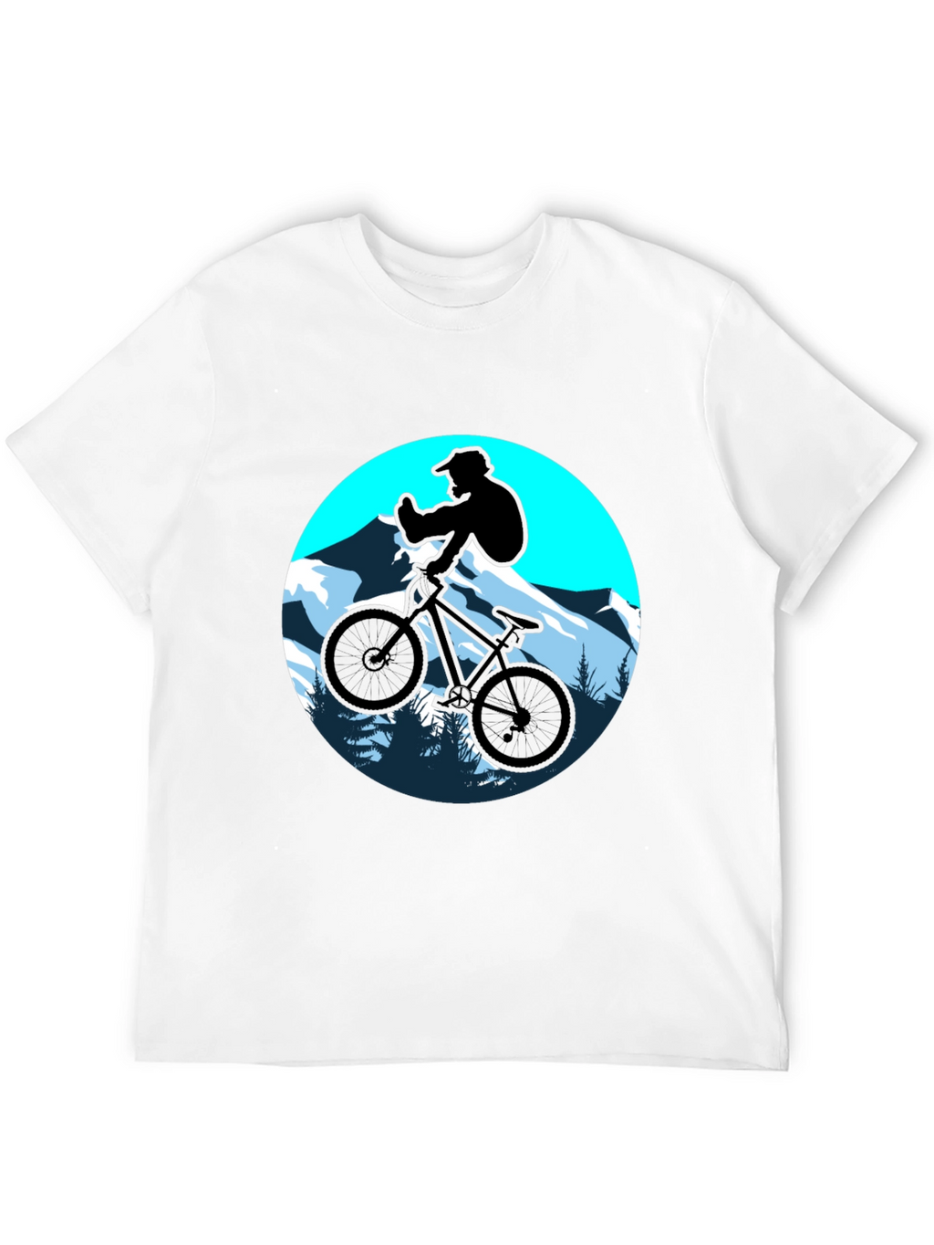 Mountain Bike Silhouette T-Shirt