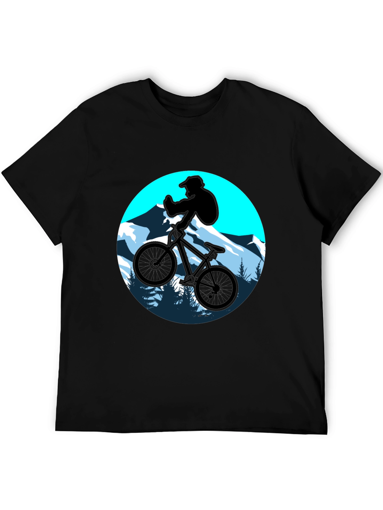 Mountain Bike Silhouette T-Shirt