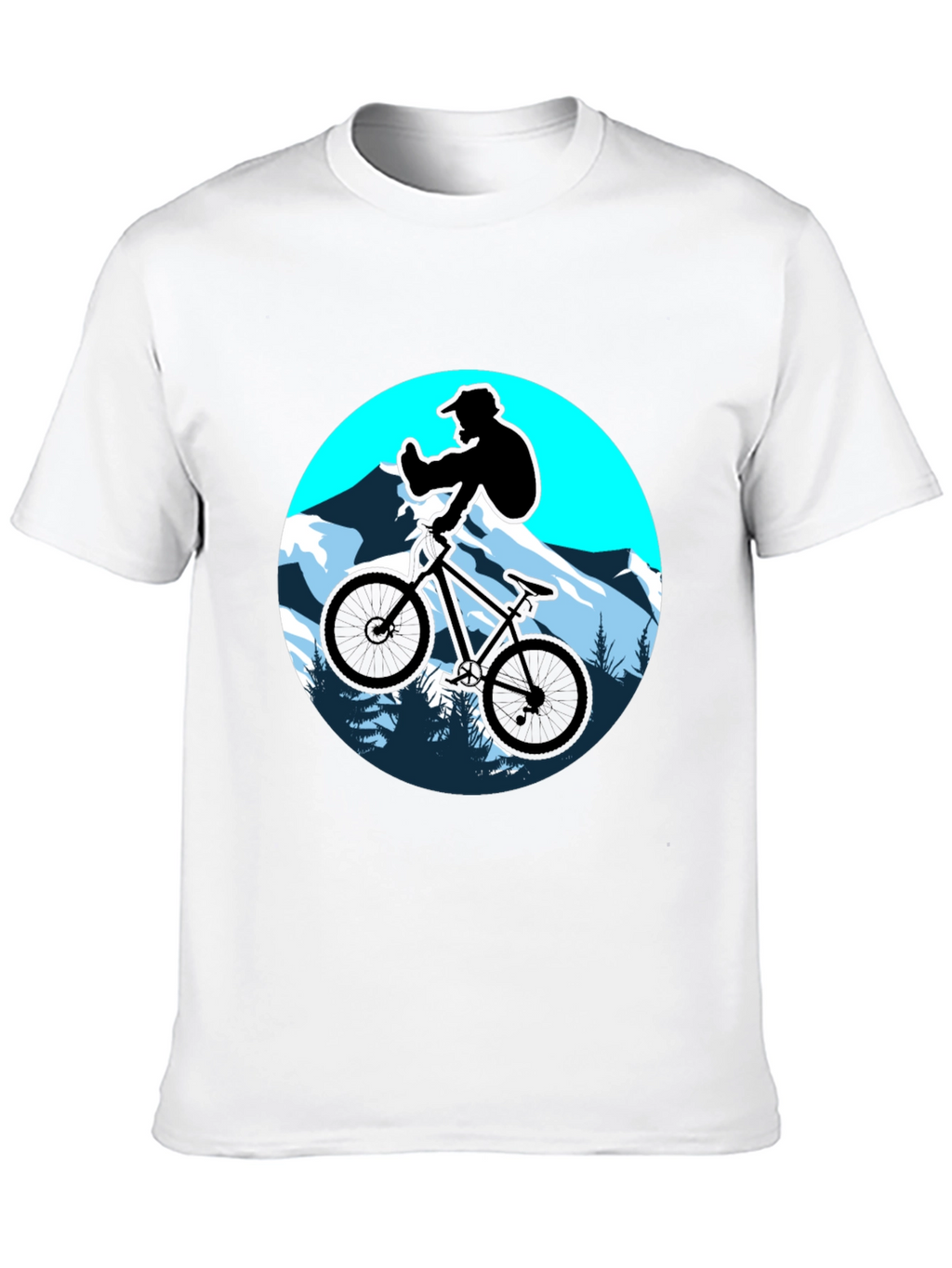 Mountain Bike Silhouette T-Shirt
