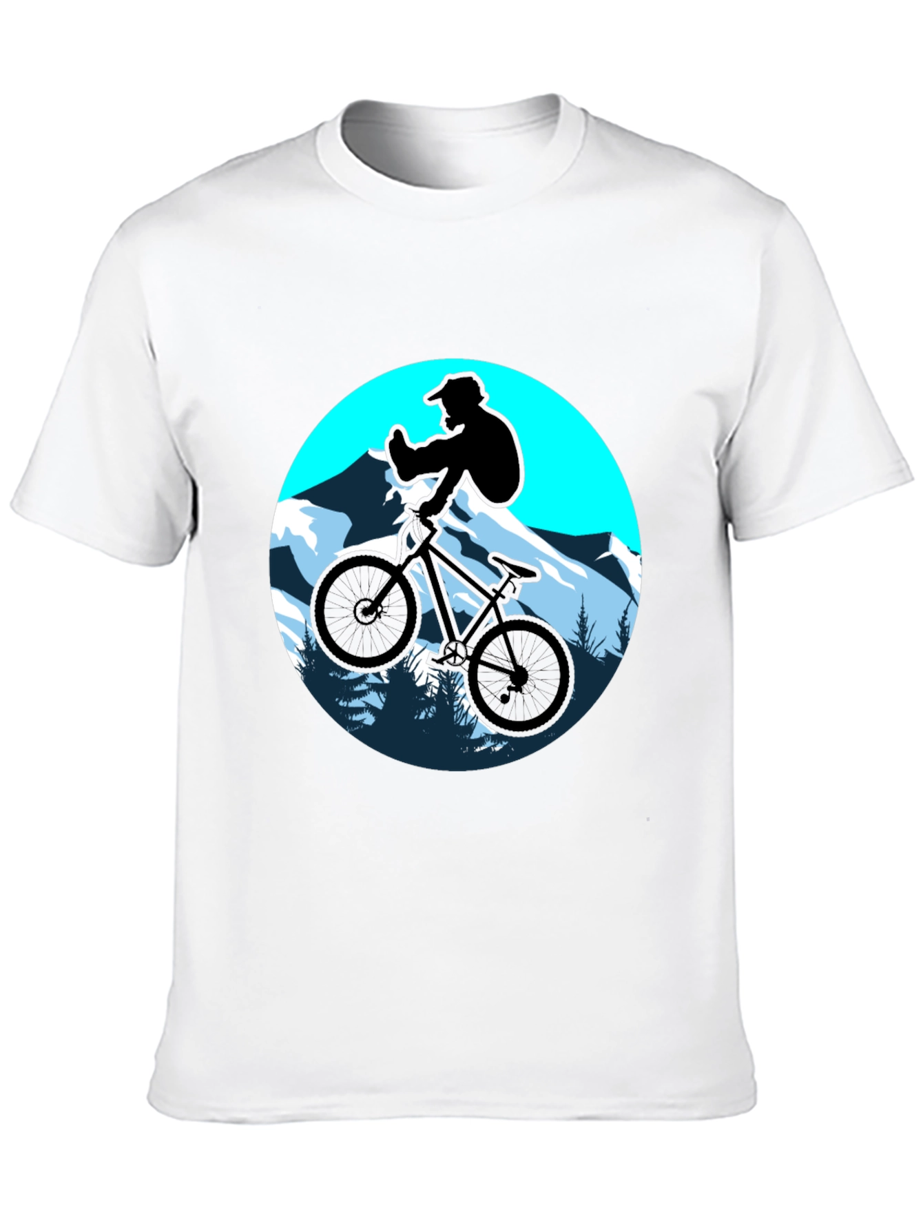 Mountain Bike Silhouette T-Shirt
