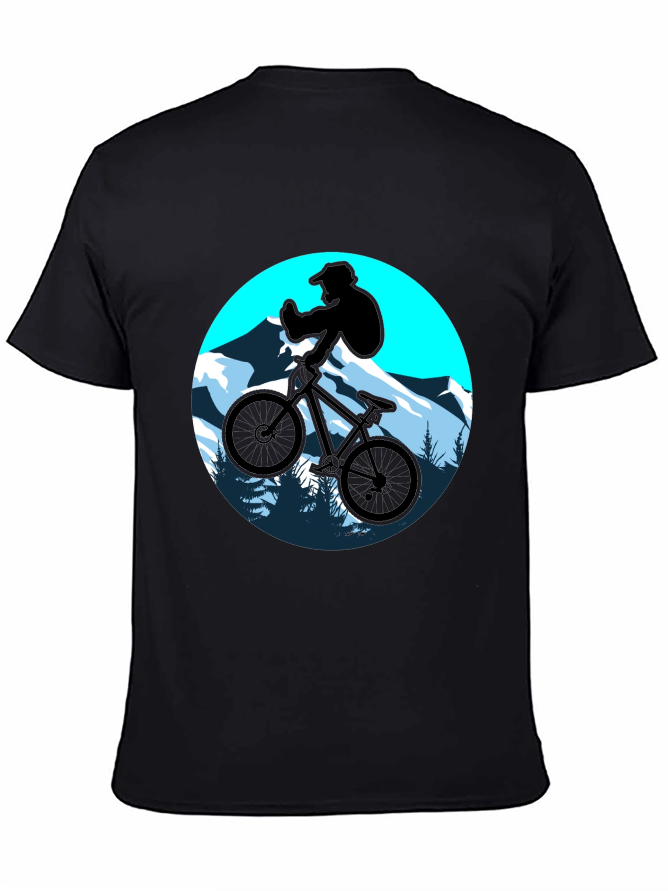 Mountain Bike Silhouette T-Shirt