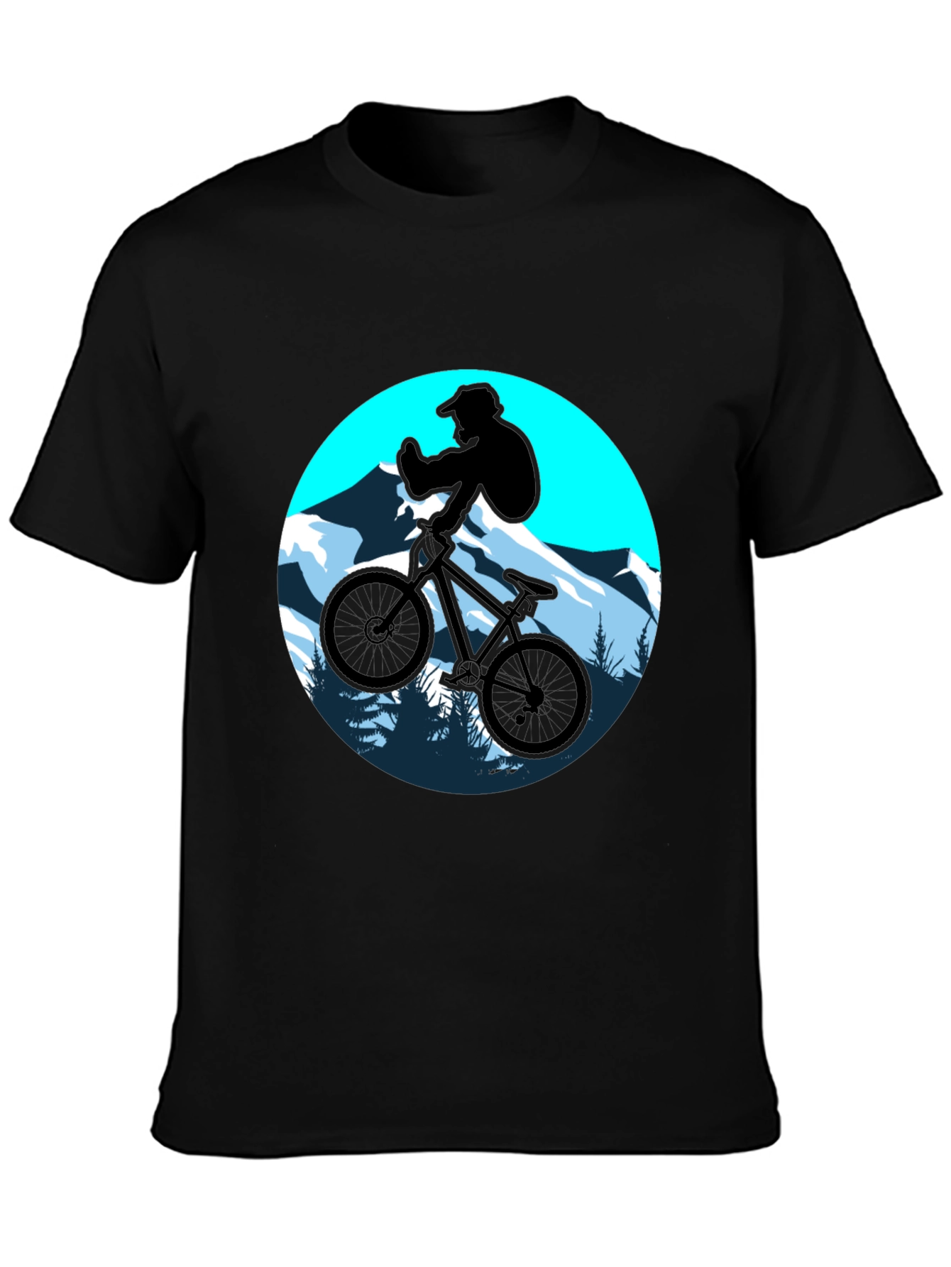 Mountain Bike Silhouette T-Shirt