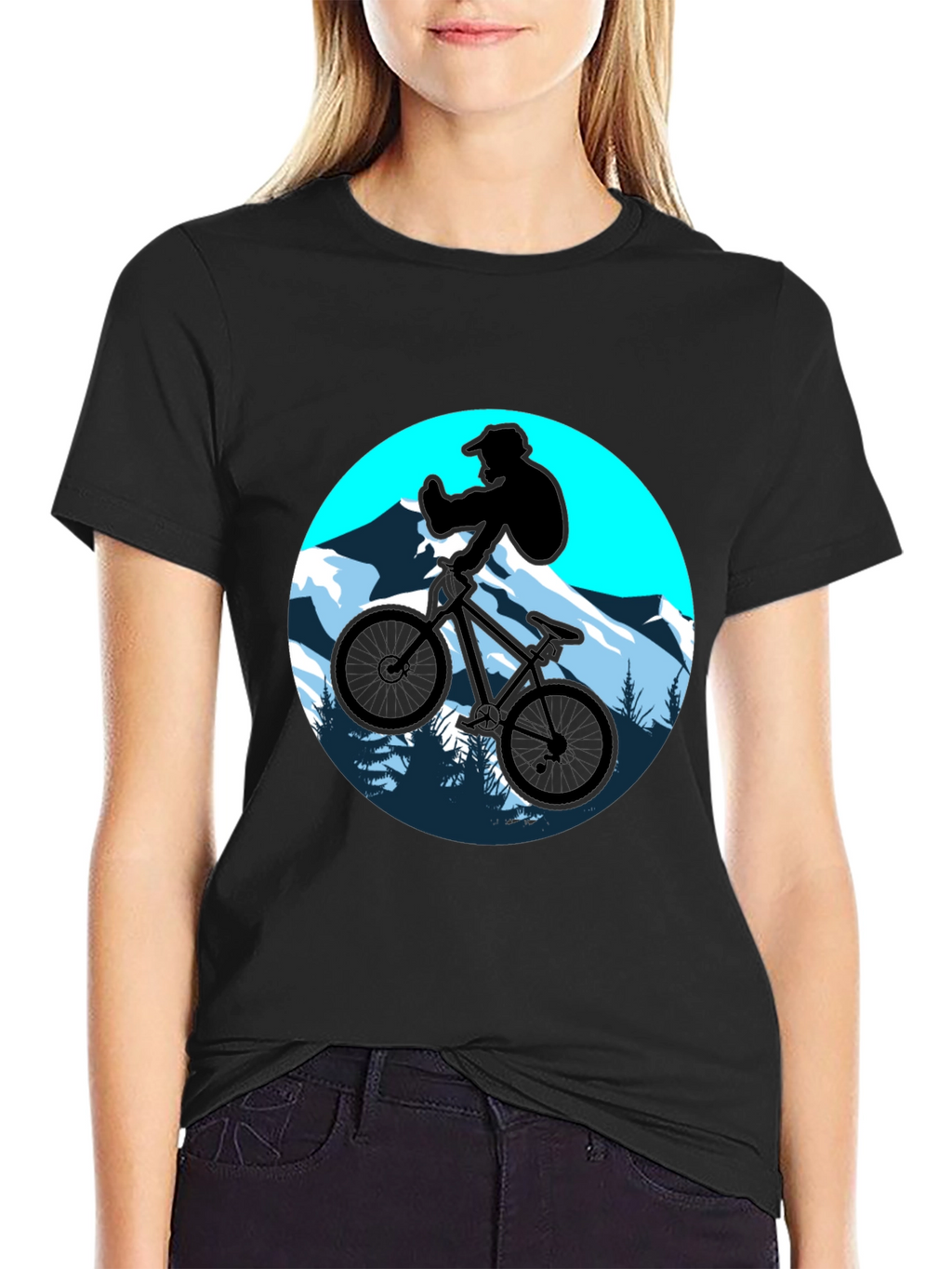 Mountain Bike Silhouette T-Shirt