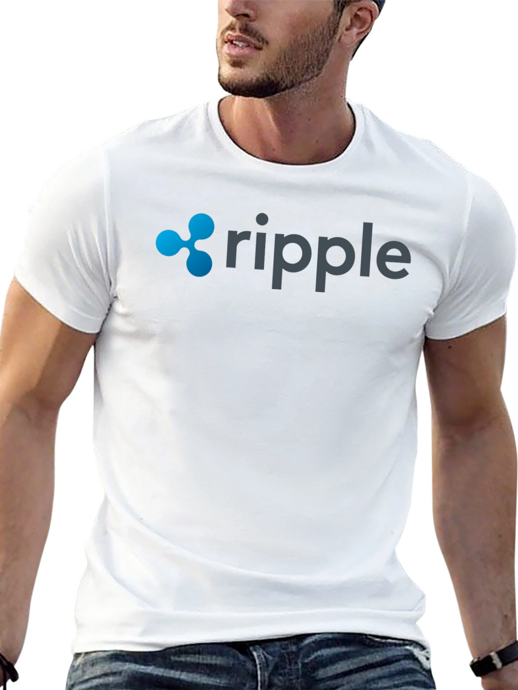 Ripple Logo T-Shirt - Crypto Currency Tee