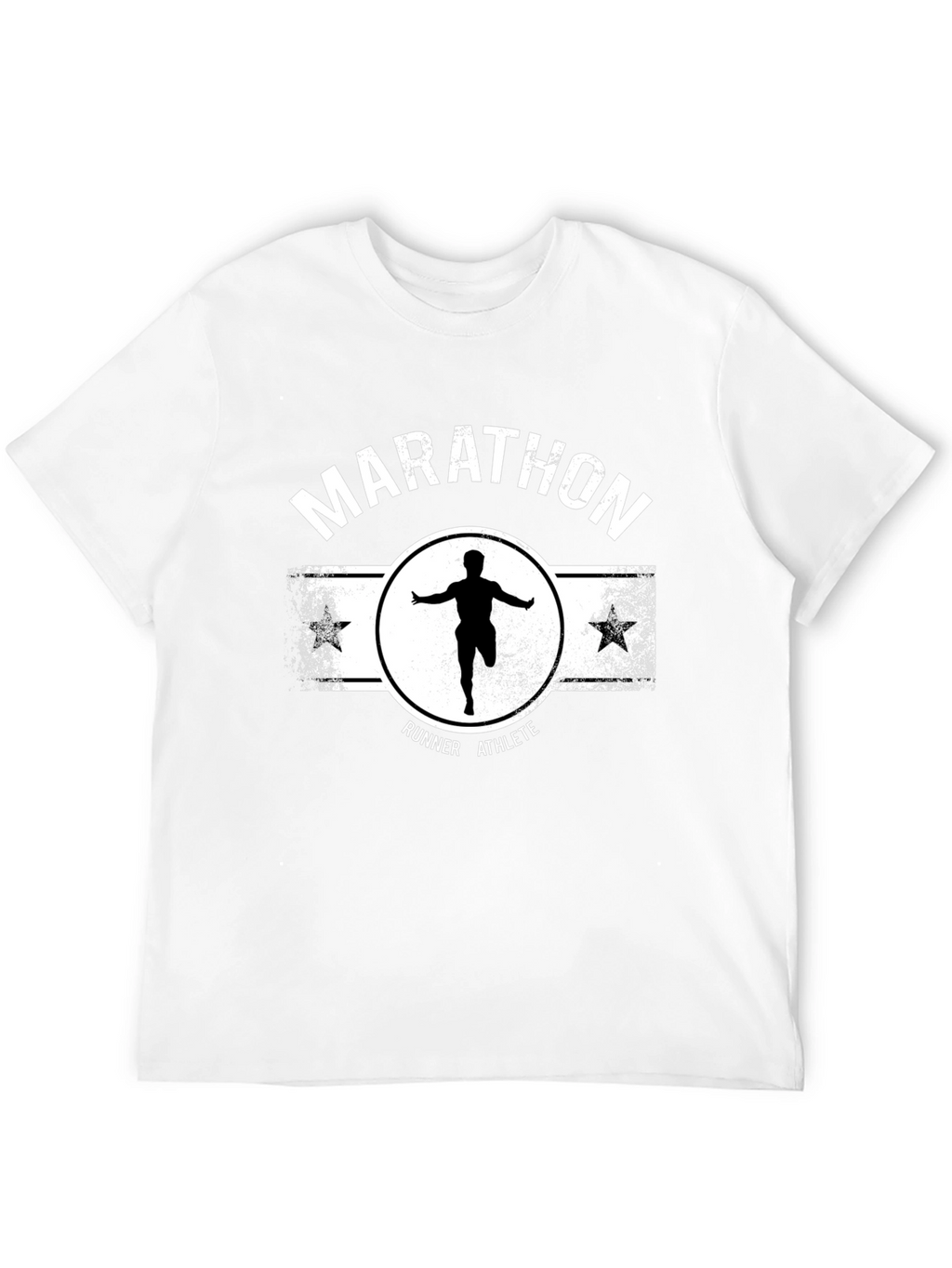 Marathon Runner Athlete Graphic T-Shirt