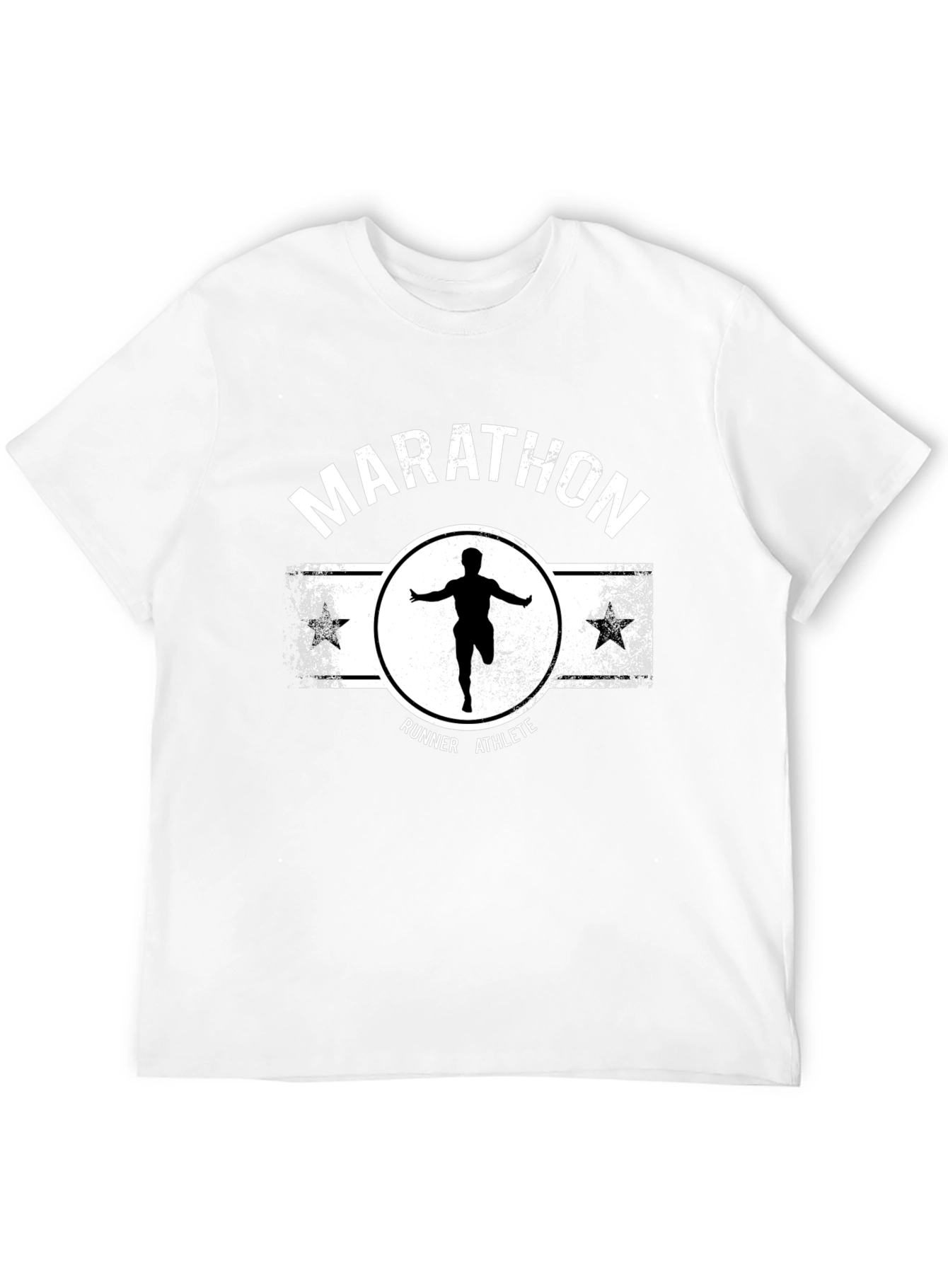 Marathon Runner Athlete Graphic T-Shirt