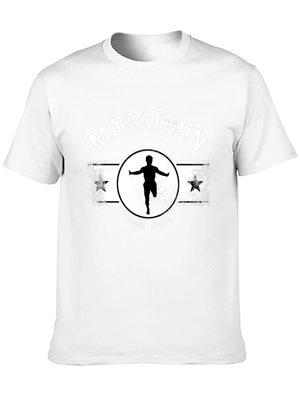 Marathon Runner Athlete Graphic T-Shirt