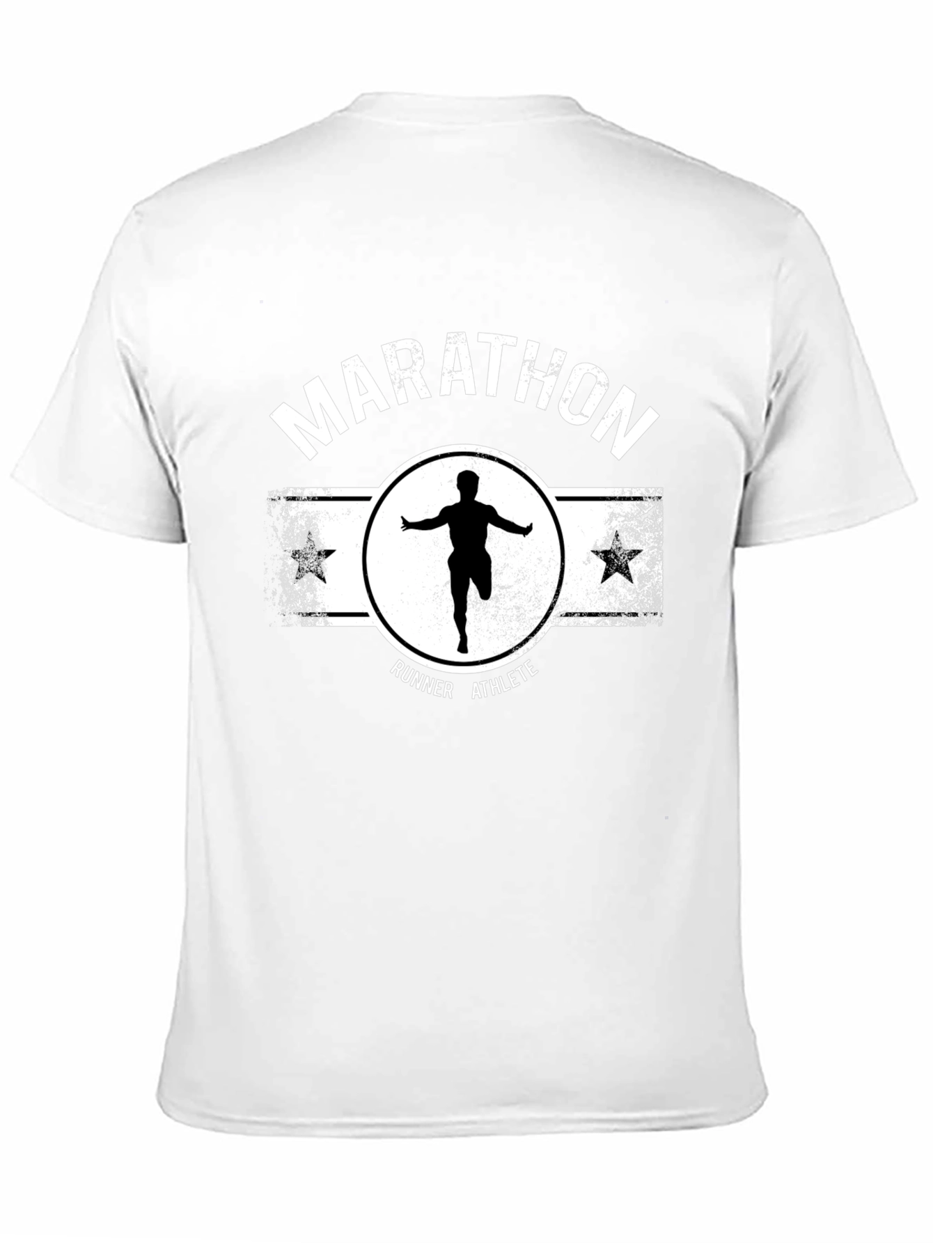 Marathon Runner Athlete Graphic T-Shirt