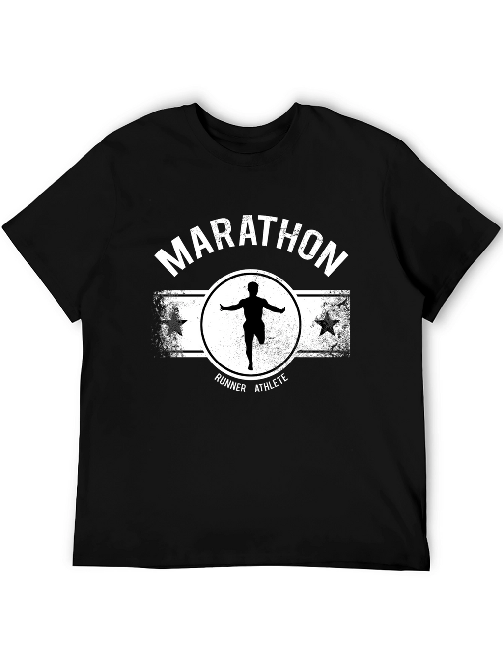 Marathon Runner Athlete Graphic T-Shirt
