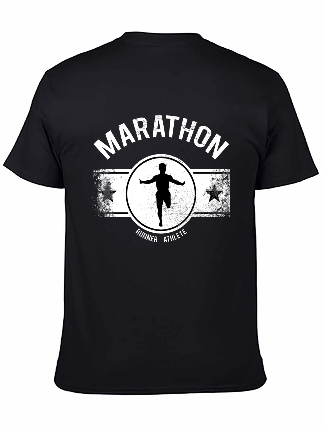 Marathon Runner Athlete Graphic T-Shirt