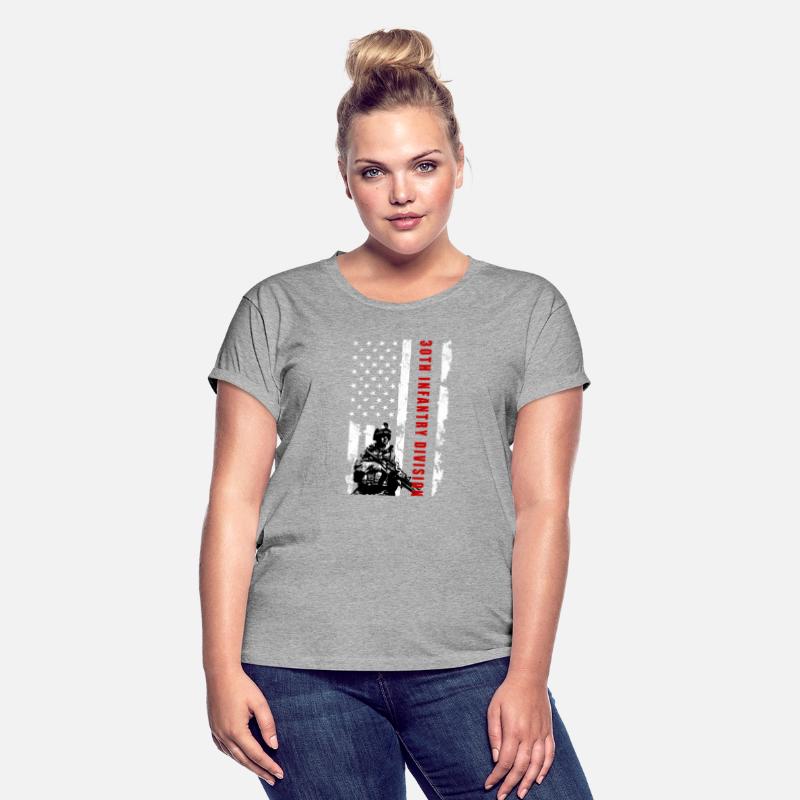 30th Infantry Division Old Hickory American Flag