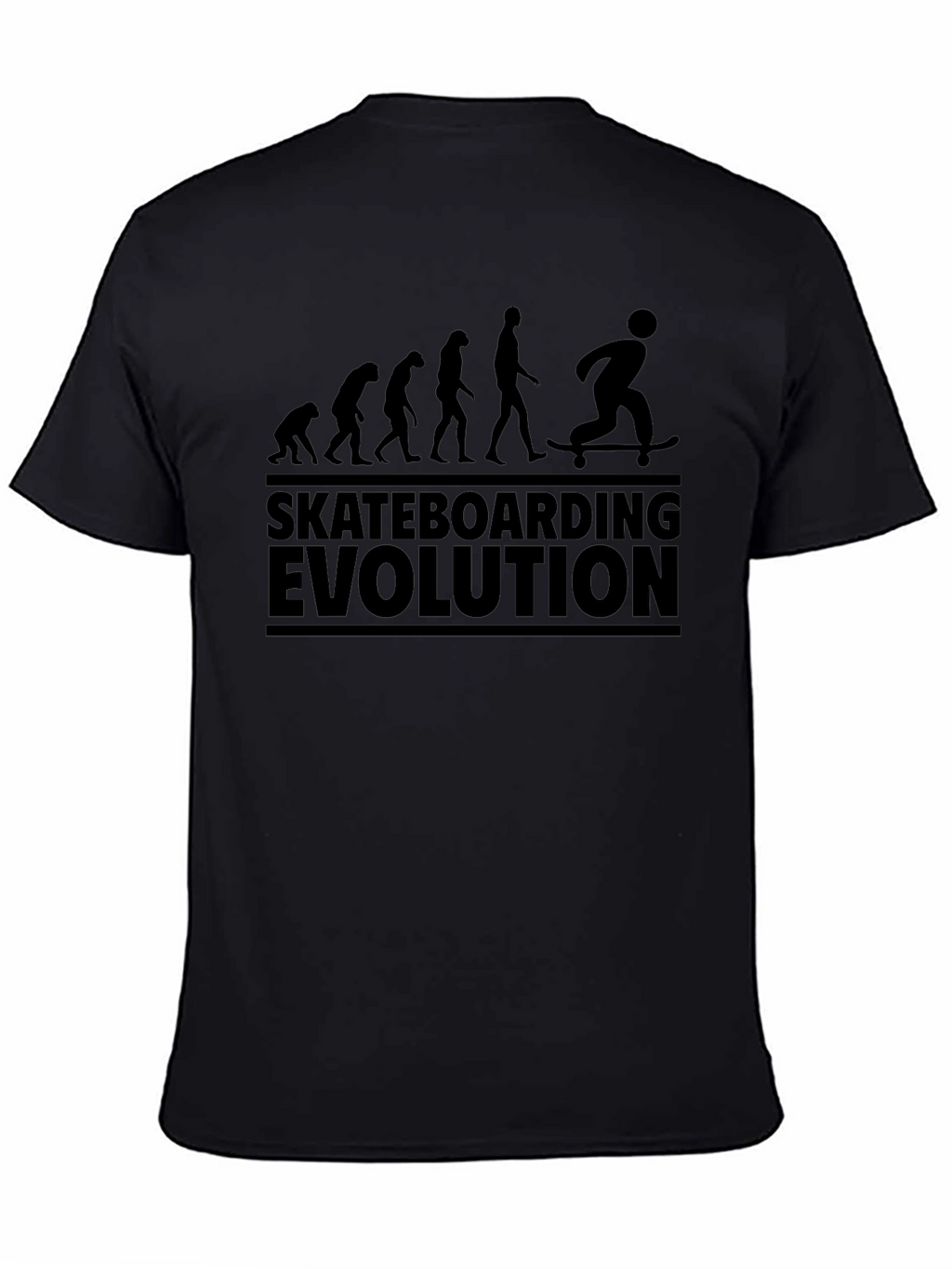 Skateboarding Evolution Graphic T-Shirt