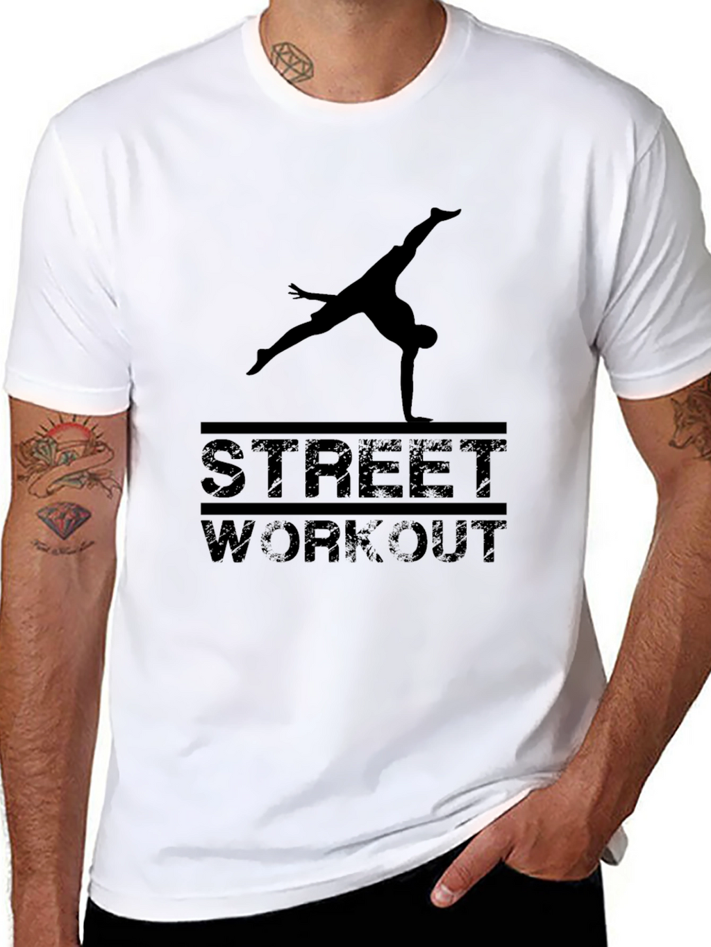 Street Workout Black T-Shirt