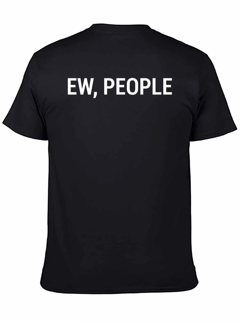 Ew People Black Graphic T-Shirt