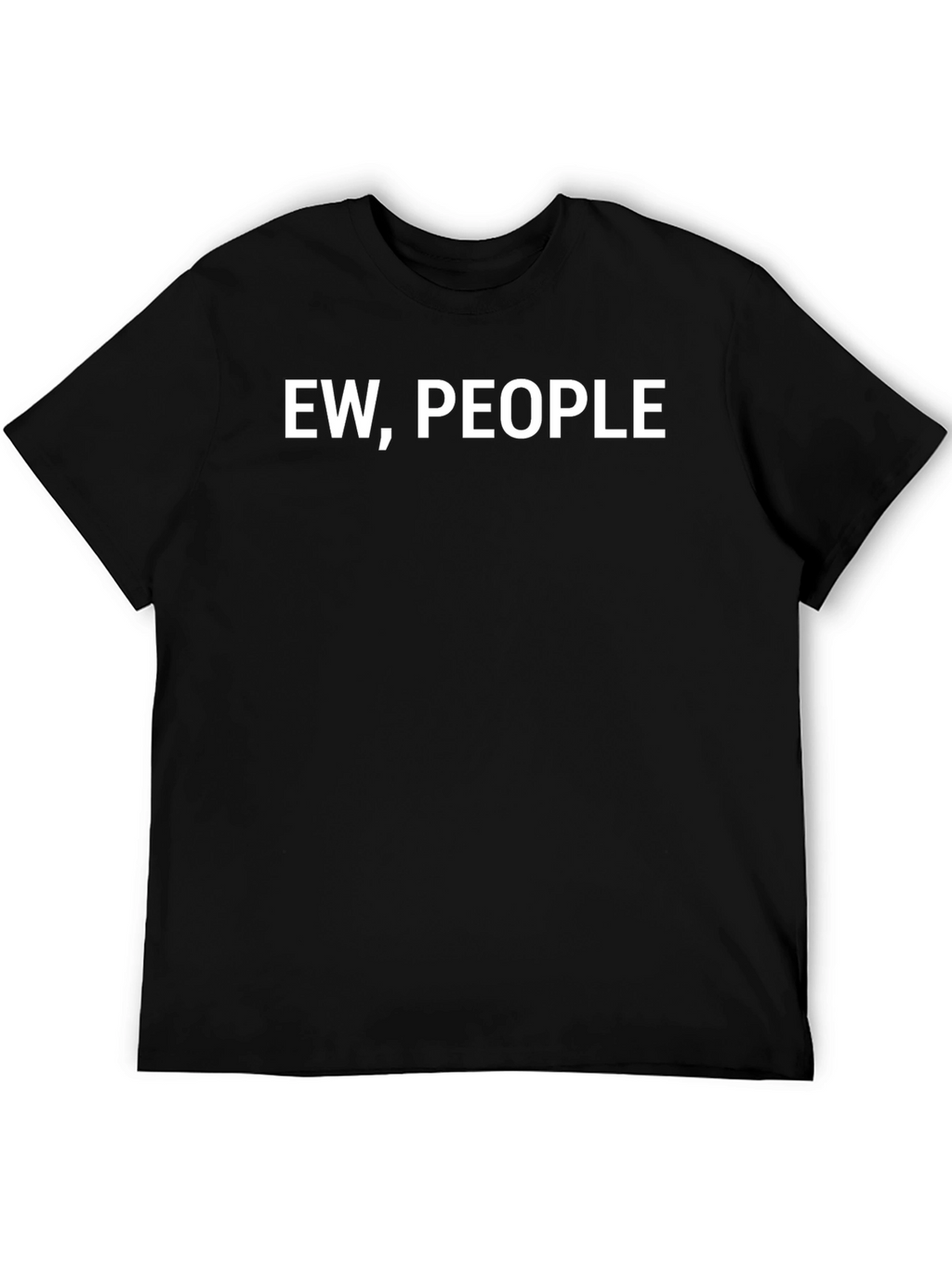 Ew People Black Graphic T-Shirt