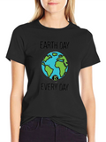 Earth Day Every Day Graphic T-Shirt