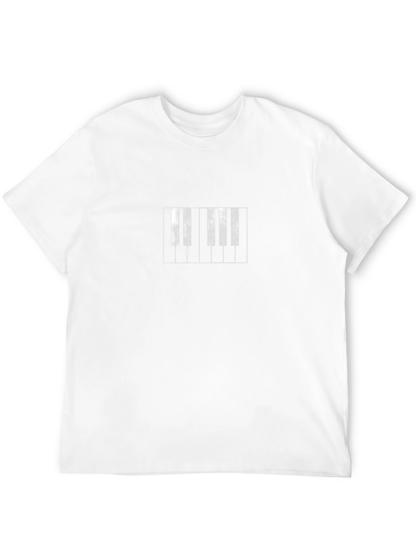 Piano Keys Graphic Tee - Cool Musician T-Shirt