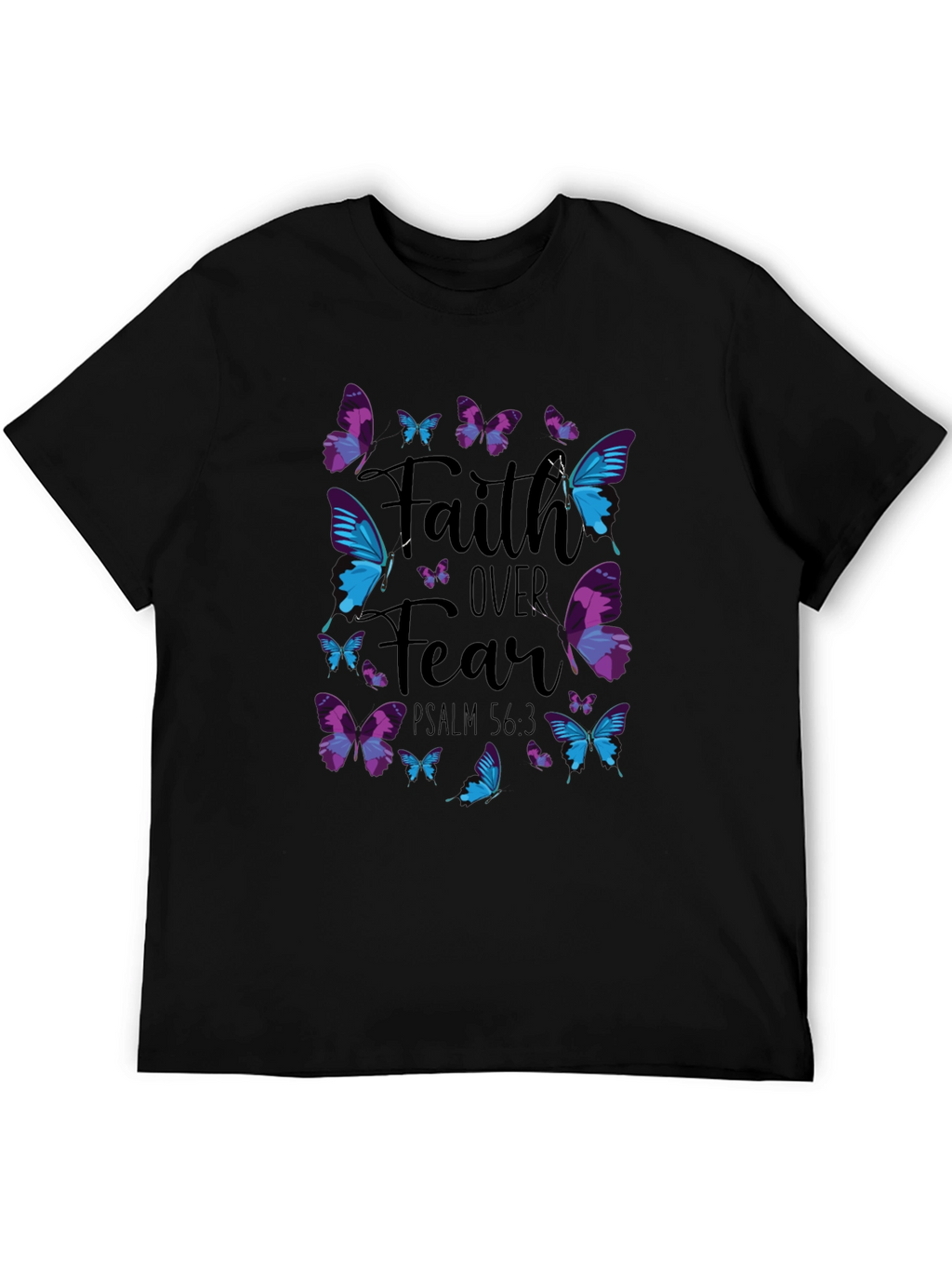 Faith Over Fear Butterfly T-Shirt