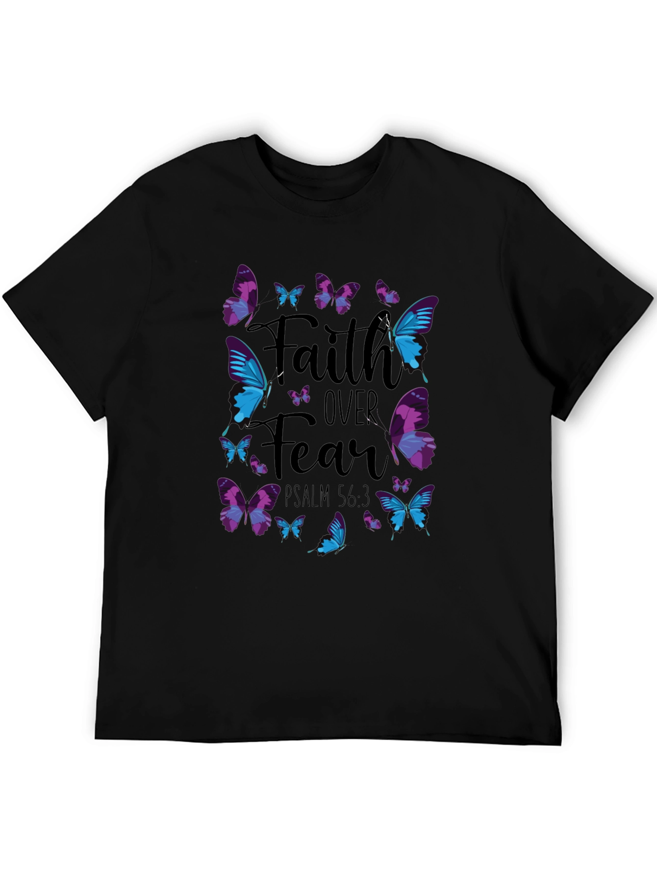 Faith Over Fear Butterfly T-Shirt