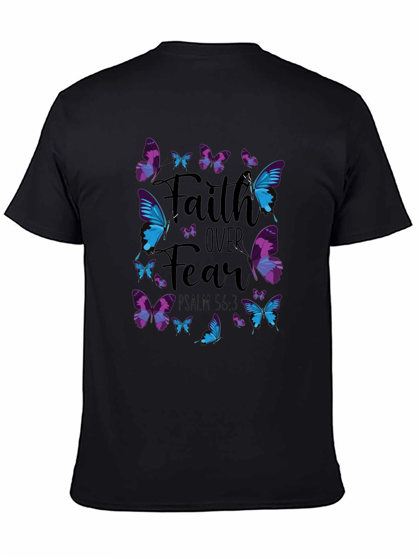 Faith Over Fear Butterfly T-Shirt