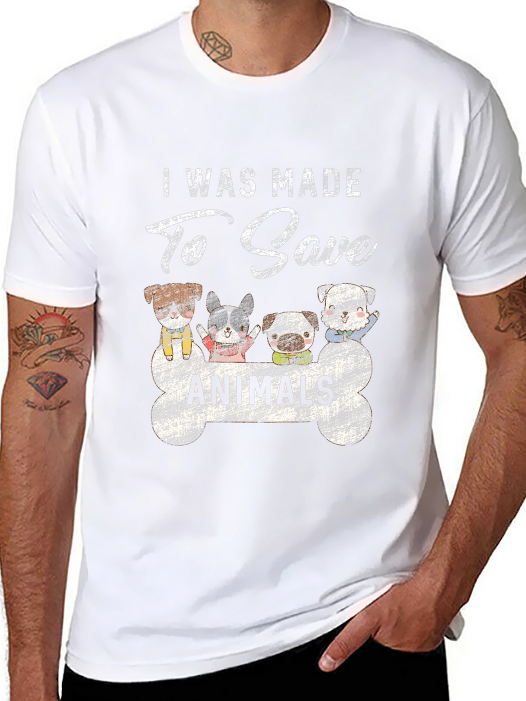I Was Made to Save Animals T-Shirt